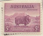 1942  5d purple merino sheep