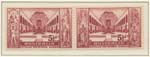 1957-58  5 1-2d x2 scarlet war memorial