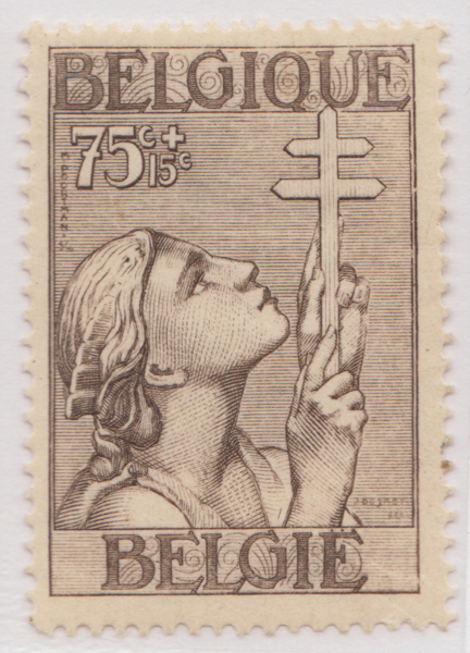 0B147 1933 75c + 15c Black Brown