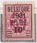 00226 1931 10c on 60c Rose