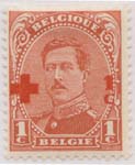 00B34 1918 1c +1c Orange