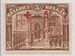00B46 1918 5f + 5f Brown
