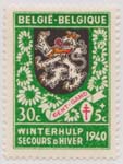 0B265 1940-41 30c + 5c Green Multi