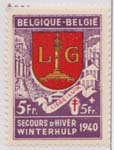 0B272 1940-41 5fr + 5fr Purple Multi