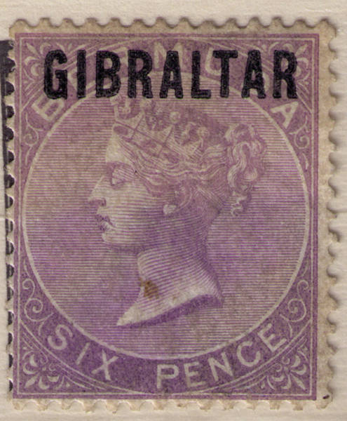 006 1886 6d Violet
