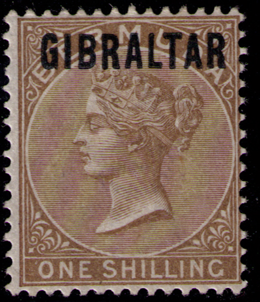 007 1886 1s Bister Brown