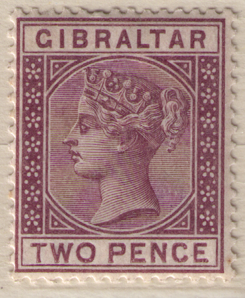 012 1886 2d Brown Violet