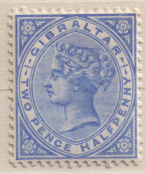 014a 1889 2d Halfpenny Ultramarine