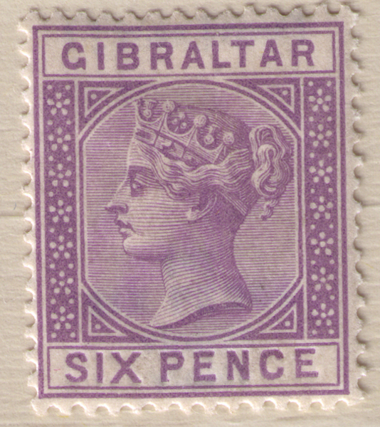 018 1886 6d Violet