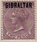 003 1886 2d Violet Brown