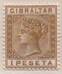 036 1889 1p Bister