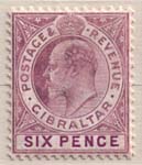 056a 1912 6d Violet and Red Violet