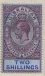 085 1925 2sh Violet and Ultramarine on Blue