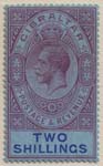 085v 1925 2sh Red Violet and Ultramarine on Blue