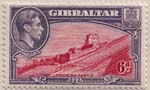 113 1938 6d Dull Violet and Carmine Rose Moorish Castle